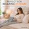 Brookstone Tablet Lap Cushion TabletPhoneEbook Holder for Bed Flights and Travel Memory Foam Lap Desk for Reading and Hands Free Viewing Compatible iPad and Kindle Accessories Grey