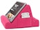 Brookstone Tablet Lap Cushion TabletPhoneEbook Holder for Bed Flights and Travel Memory Foam Lap Desk for Reading and Hands Free Viewing Compatible iPad and Kindle Accessories Pink