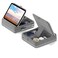 KDD Tablet Pillow Stand with Storage Foldable iPad Holder for Bed Lap and Desk Angle Adjustable Soft Pad Dock with Stylus Mount Compatible with Ipad Pro 129 105 11 Air Mini Phones Books