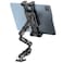 OHLPRO Tablet Mount for Truck Heavy Duty Drill Base Tablet Holder for Car Dashboard iPad Holder for All 513 iPad Pro Samsung Galaxy Kindle fire Tablets and Car Wall etc 12inch Arm