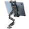 OHLPRO Tablet Mount for Truck Heavy Duty Drill Base Tablet Holder for Car Dashboard iPad Holder for All 513 iPad Pro Samsung Galaxy Kindle fire Tablets and Car Wall etc 12inch Arm