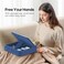 KDD Tablet Pillow Stand with Storage Foldable iPad Holder for Lap Desk and Bed Angle Adjustable Soft Pad Dock with Stylus Mount Compatible with iPad Pro Air mini Book Phone and Tablet 413