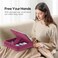 KDD Tablet Pillow Stand with Storage Foldable iPad Holder for Lap Desk and Bed Angle Adjustable Soft Pad Dock with Stylus Mount Compatible with iPad Pro Air mini Book Phone and Tablet 413