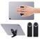 MRUOZRUI Universal Tablet Stand for iPad Pro Air MiniGalaxy Tab Kindle and All Tablets 2 Pack MultiAngle Adjustable Tablet Kickstand with Builtin Ring Holder 360 Degrees Handle Ring Black