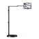 elitehood Adjustable Tablet Floor Stand with Heavy Duty Base 24in Horizontal Long Arm iPad Floor Stand Holder for Bed Recliner Sofa Compatible with iPad mini Air Pro 13129 and 4713in Devices