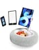 SupeDesk Tablet Pillow Stand for Bed Adjustable Tablet Stand with Detachable Snack Bowl Phone Stand for Bed Kindle Holder iPad Holder Tablet Holder for Reading Watching Videos and Streaming