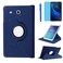 R.SHENGTE Case for Samsung Galaxy Tab A 70 inch 2016 Tablet SMT280 SMT285360 Degree Rotating Stand Case Full Protective Coverwith Stylus PenScreen Film Deep Blue