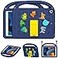 AGROMI Kids Case for iPad 9th8th7th Generation 102 Inch 202120202019 with Builtin AntiSlip HandleFoldable StandShoulder Strap Shockproof Protective Kids iPad 9th8th7th Gen Case 102 Inch