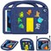 AGROMI Kids Case for iPad 9th8th7th Generation 102 Inch 202120202019 with Builtin AntiSlip HandleFoldable StandShoulder Strap Shockproof Protective Kids iPad 9th8th7th Gen Case 102 Inch