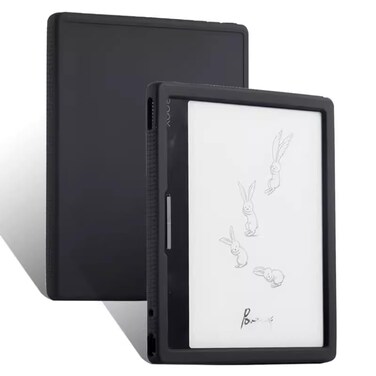 INSOLKIDON Compatible with BIGME B751C B751 7INCH Tablet Case Full Coverage Ultra Slim Silicone Shockproof Lightweight Cover Case Black