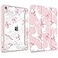 MEEgoodo Case for iPad A16 11th Generation 11 inch 202510th Gen 109 inch 2022 Cover with Transparent Acrylic Back ShellTablet Case with Pencil HolderAuto WakeSleep Stand Cute White Cats Bows