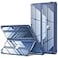INFILAND Case Crystal Clear MultiAngle Shockproof for Microsoft Surface Pro 910 Compatible with Surface Pro Signature Keyboard Slim Pen 2 Blue