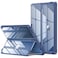 INFILAND Case Crystal Clear MultiAngle Shockproof for Microsoft Surface Pro 910 Compatible with Surface Pro Signature Keyboard Slim Pen 2 Blue