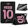 C0KC0IP ZERMU Case for iPad A16 11th10th Generation 11109 20252022 Messi 10 Argentina Soccer Shockproof Magnetic Cover Auto SleepWake with Pencil Holder