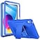 Soke Case for iPad A16 11th Generation 11inch 2025 iPad 10th Generation 109inch 2022 with Builtin Screen Protector and Kickstand Rugged Full Body Protective Cover Abyss Blue