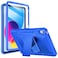 Soke Case for iPad A16 11th Generation 11inch 2025 iPad 10th Generation 109inch 2022 with Builtin Screen Protector and Kickstand Rugged Full Body Protective Cover Abyss Blue
