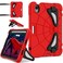 Nitupai Case for iPad mini 7 A17 Pro 2024 iPad mini 6 Case 2021 83Inch Kids Friendly Shockproof Cover with Kickstand Shoulder Strap Pen Holder Support Pencil Pro Pencil USBC Red Black