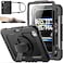 SEYMAC stock Case for iPad Pro 11inch M5M4 20252024 Shockproof Heavy Duty Case with Screen Protector Pencil Holder Rotating Stand Hand Strap Shoulder Strap Black