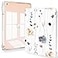 Feams for iPad 9th Generation Case 102 Inch Trifold iPad 102 Case Clear Back Transparent Cover with Pencil Holder Auto SleepWake for iPad 9th8th7th Generation 202120202019 Simple Flowers