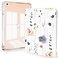 Feams for iPad 9th Generation Case 102 Inch Trifold iPad 102 Case Clear Back Transparent Cover with Pencil Holder Auto SleepWake for iPad 9th8th7th Generation 202120202019 Simple Flowers