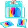 AVAWO Kids Case for New iPad A16 11th Generation 11 Inch 2025 iPad 10th Generation 109 2022 with Builtin Screen Protector Shockproof Lightweight Handle Cover for i Pad 1011 Gen Turquoise