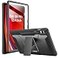 Soke Case for Samsung Galaxy Tab S9 PlusS9 FE 2023 with Builtin Screen Protector Kickstand Rugged Full Body Protective Cover for Galaxy Tablet 124 InchBlack