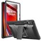 Soke Case for Samsung Galaxy Tab S9 PlusS9 FE 2023 with Builtin Screen Protector Kickstand Rugged Full Body Protective Cover for Galaxy Tablet 124 InchBlack