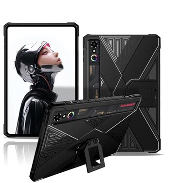 NOUKAJU Case for REDMAGIC Astra Gaming Tablet 906inch Tablet Protective CaseDropResistantAntiScratchFolding StandProtective Cover for REDMAGIC 3 ProBlack