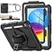 SEYMAC stock Case for iPad A16 11th10th Generation 11109 20252022 FullBody Drop Protection Case with Screen Protector 360 Rotate Hand StrapStand Black