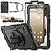 SEYMAC stock Case for Samsung Galaxy Tab A11 A9 87 FullBody Drop Protection Case with Screen Protector Pencil Holder 360 Rotating Hand Strap Stand Black