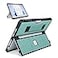 SSS&Acirc;&middot;GRGB SSSGRGB Case fit Microsoft Surface Pro 111098 13Inch with Stent Cover Hand Strap Allinone Rugged Case Compatible with Type Cover Keyboards Cyan