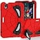 HDAYM Kids Case for iPad mini 7 A17 Pro 2024 Mini 6 83 inch Spider Case for iPad mini 7th 6th Generation Shockproof Durable Full Protective Cover with Pencil Holder Kickstand RedBlack