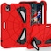 HDAYM Kids Case for iPad mini 7 A17 Pro 2024 Mini 6 83 inch Spider Case for iPad mini 7th 6th Generation Shockproof Durable Full Protective Cover with Pencil Holder Kickstand RedBlack