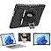 Junfire for Microsoft Surface Go 4 Case 2023 Surface Go 3 Surface Go 2 Shockproof Surface Go 105 Inch Case Hand Strap360Rotating StandStylus Holder Compatible with Type Cover KeyboardBlack