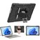 Junfire for Microsoft Surface Go 4 Case 2023 Surface Go 3 Surface Go 2 Shockproof Surface Go 105 Inch Case Hand Strap360Rotating StandStylus Holder Compatible with Type Cover KeyboardBlack