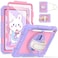 Cantis Case for iPad 11inch A16 2025 iPad 10th Generation 2022 109 inch with Screen Protector 11th Case with 360 Degree Rotating StandShoulder StrapPencil Holder Light PurplePink