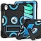 Cantis Case for iPad mini 7 A17 Pro 2024 iPad mini 6 2021 83 Inch Heavy Duty Shockproof Cover for iPad mini 7th 6th Generation 83 with Pencil Holder BlackBlueBlack