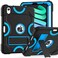 Cantis Case for iPad mini 7 A17 Pro 2024 iPad mini 6 2021 83 Inch Heavy Duty Shockproof Cover for iPad mini 7th 6th Generation 83 with Pencil Holder BlackBlueBlack