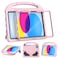 TOEVEK Kids Case for iPad A16 11th Generation 11 Inch 2025iPad 10th Generation 109 Inch 2022 with Screen Protector and Pencil Holder Shockproof Handle Stand Cover for iPad 1110 Gen Light Pink