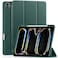LEOMARON Compatible with iPad Pro 13 Inch Case M5 2025 M4 2024 Soft TPU Back Cover for iPad 13 Pro Case with Pencil Pro USBC Holder Trifold Stand Auto WakeSleep Pine Green