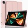 ZryXal New iPad Pro 129 Inch Case 2022202120206th5th4th Gen with Pencil HolderSmart Case Support Touch ID and Auto WakeSleep with Auto 2nd Gen Pencil Charging Rose Pink