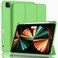 ZryXal New iPad Pro 129 Inch Case 2022202120206th5th4th Gen with Pencil HolderSmart Case Support Touch ID and Auto WakeSleep with Auto 2nd Gen Pencil Charging Grass Green
