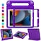 AVAWO Kids Case for iPad 102 9th 8th 7th Generation iPad 102 202120202019 Case with Builtin Screen Protector Light Weight Shock Proof Handle Stand Friendly Cover for iPad 102 Purple