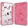 Tuiklol Case for iPad 11 inch A16 Chip 2025 Gen 11th iPad 109 inch 2022 10th Gen Buit in Pencil Holder with Shockproof Cover Clear Transparent Back Shell Auto WakeSleep BowWatermelon Red