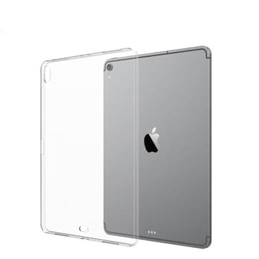 Demacia Asgens Clear Case for iPad Pro 129 2018 Transparent Silicone Case Flexible Soft TPU Silicone Protective Cover for 2018 iPad Pro 129 inch Model A1876A1895A1983A2014