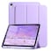 Dirrelo Compatible with iPad A16 11th Generation Case 11 Inch 2025 New for iPad 10th Generation Case 109 Inch 2022 Trifold Stand TPU Protective Cover with Pencil Holder Auto SleepWake Lavender