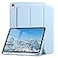 Dirrelo Compatible with iPad A16 11th Generation Case 11 Inch 2025 New for iPad 10th Generation Case 109 Inch 2022 Trifold Stand TPU Protective Cover with Pencil Holder Auto SleepWake Sky Blue