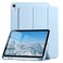 Dirrelo Compatible with iPad A16 11th Generation Case 11 Inch 2025 New for iPad 10th Generation Case 109 Inch 2022 Trifold Stand TPU Protective Cover with Pencil Holder Auto SleepWake Sky Blue