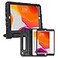 HDE Case for iPad 9th Generation 102 inch for Kids with Builtin Screen Protector Shockproof Cover with Handle Stand fits 2021 9th Gen 2020 8th 2019 7th Models Black
