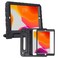 HDE Case for iPad 9th Generation 102 inch for Kids with Builtin Screen Protector Shockproof Cover with Handle Stand fits 2021 9th Gen 2020 8th 2019 7th Models Black